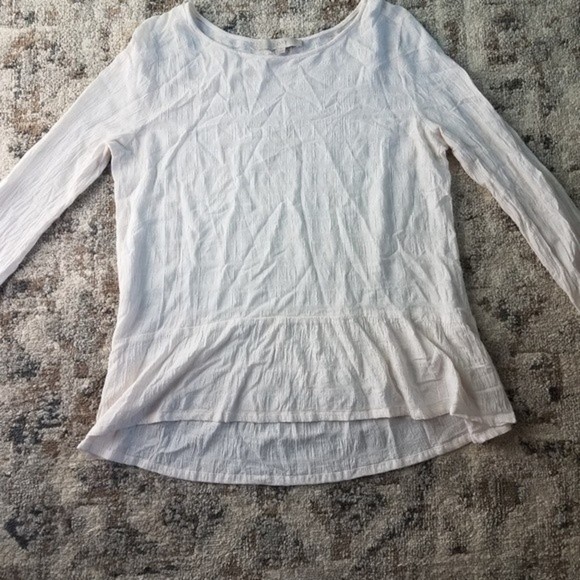 LOFT Long Sleev Blouse - Picture 3 of 6